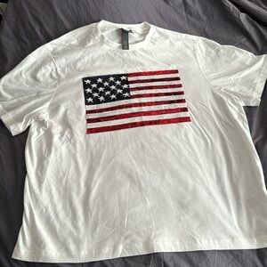 H&M Men’s American flag shirt
